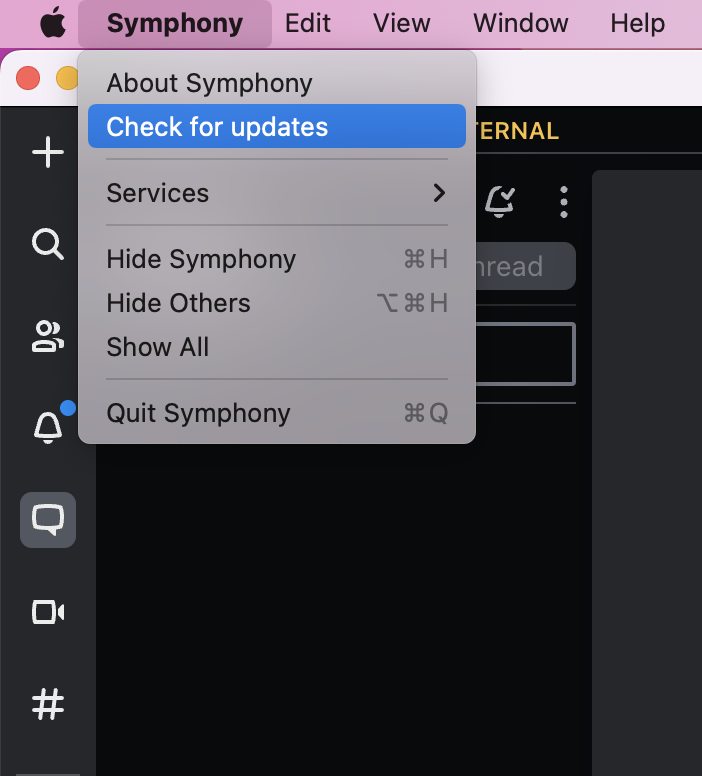 Symphony Desktop Application AutoUpdate – Symphony Help Center