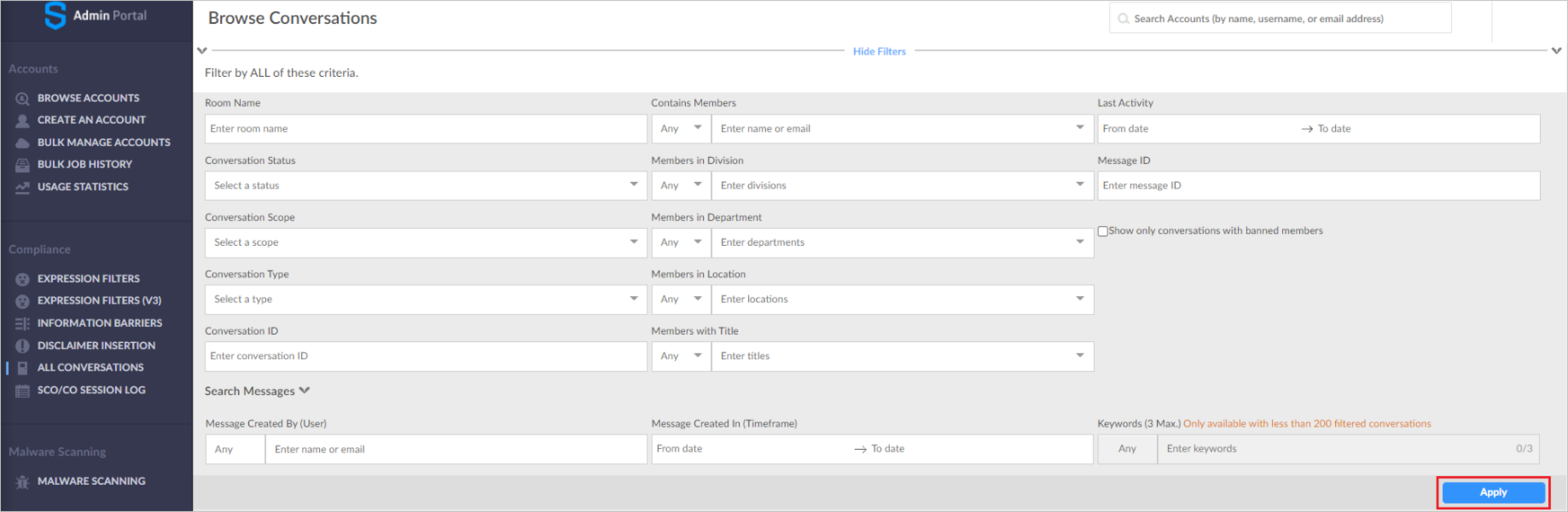 Conversation monitoring – Symphony Help Center