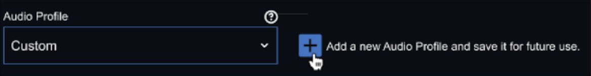 Cloud9 Audio Profiles – Symphony Help Center