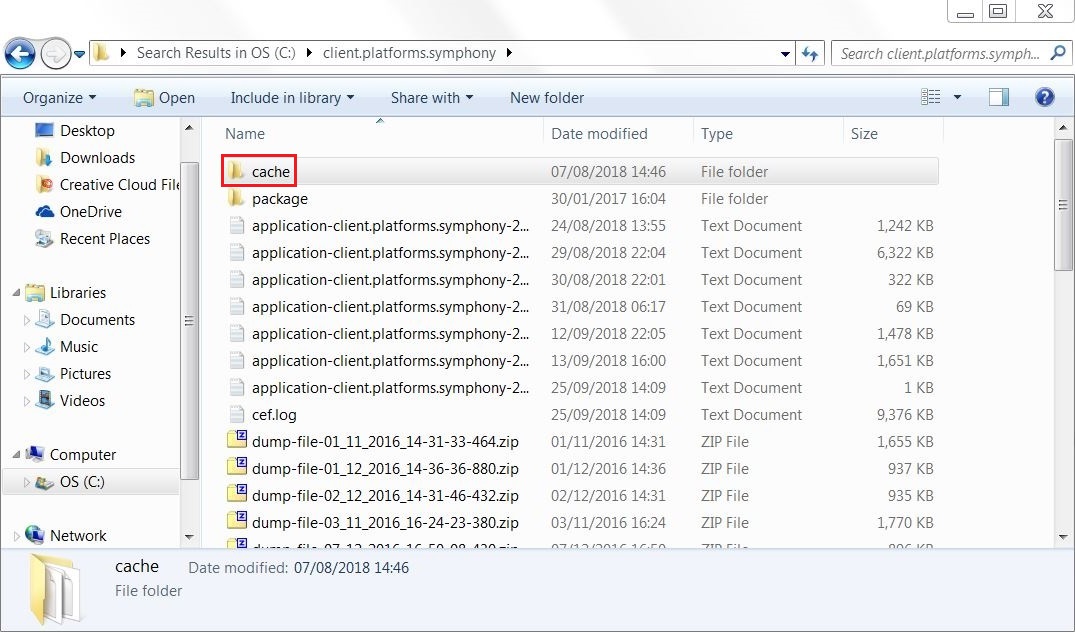 How to clear your cache Symphony Help Center
