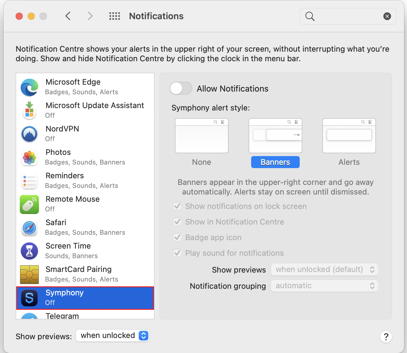 How to enable Symphony Messaging Desktop App (SDA) notifications ...